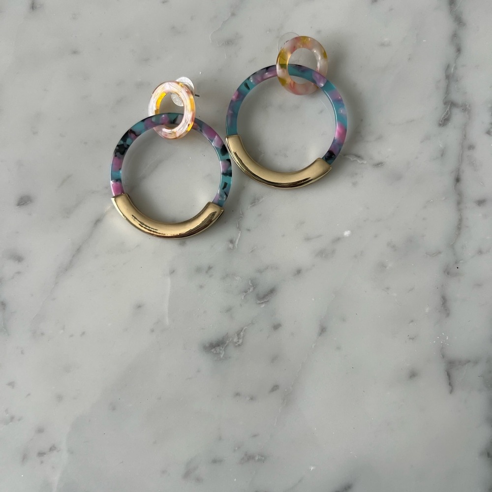 BaubleBar hoop earrings - Picture 3 of 3